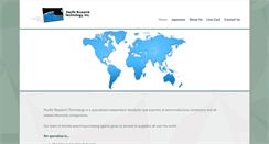 Desktop Screenshot of pacificresearch.com